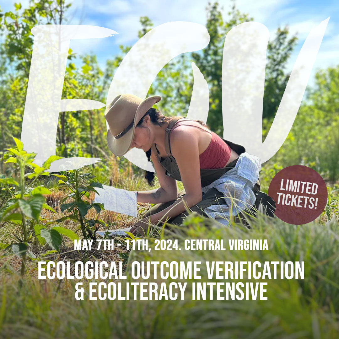 May, 2024 Ecological Outcome Verification Monitoring Course